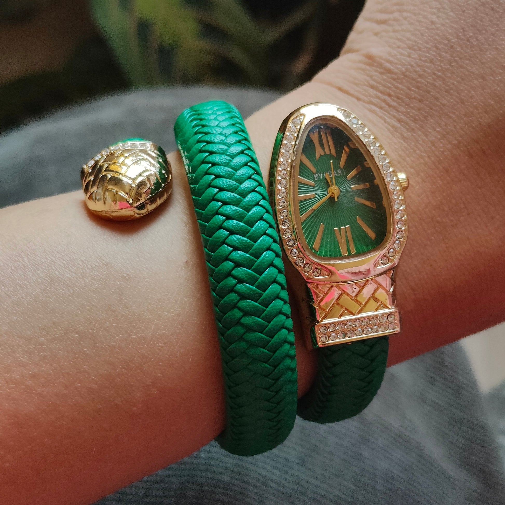 Green Serpenti Watch