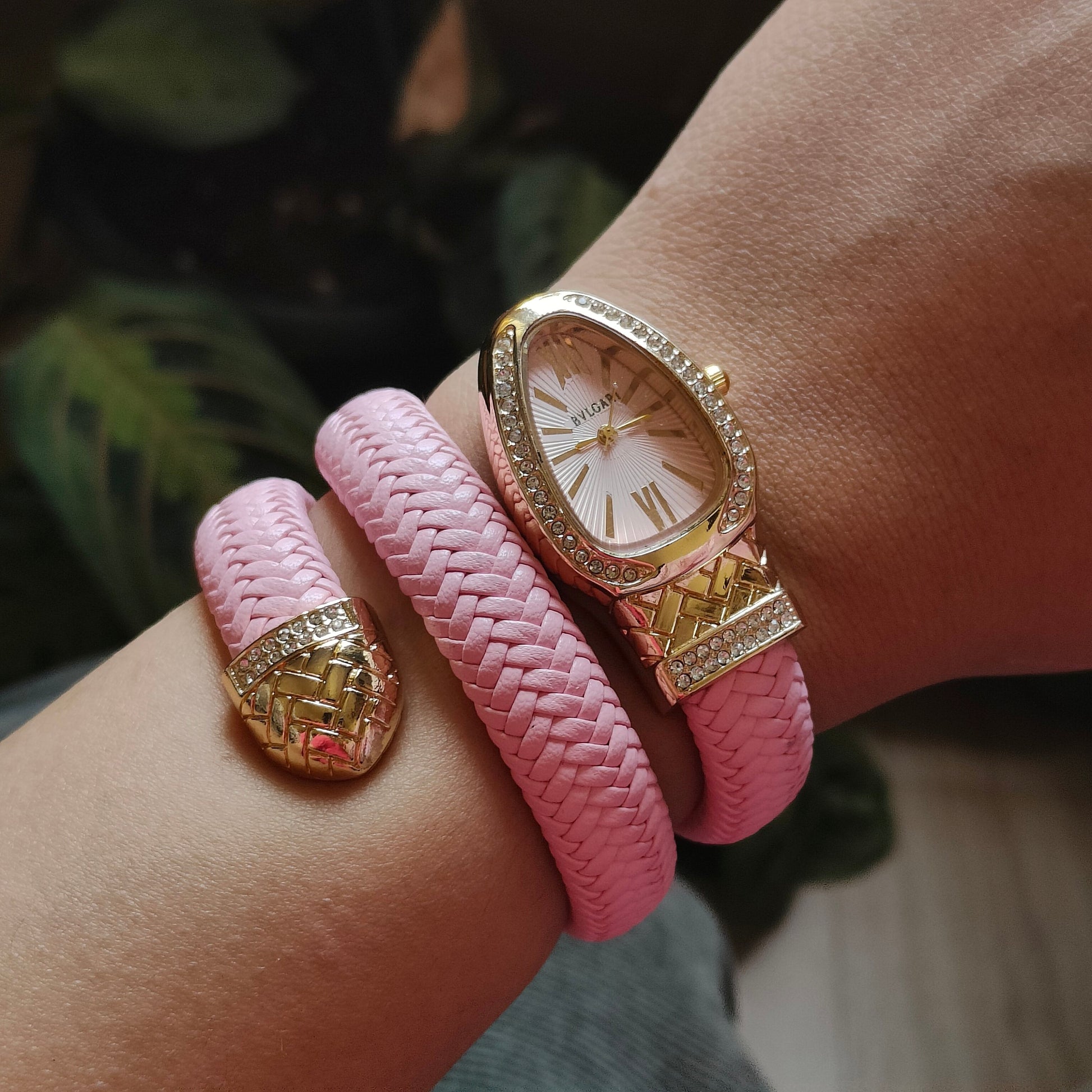 Pink Serpenti Watch