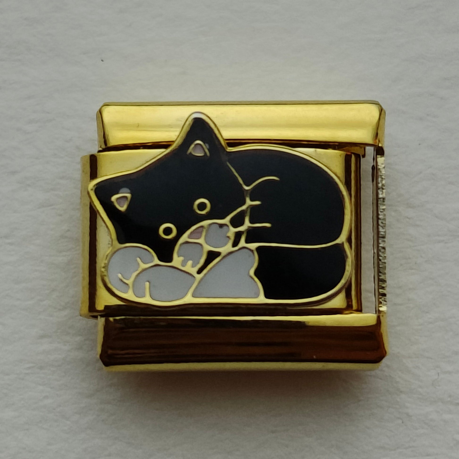 Cat Gold Charm