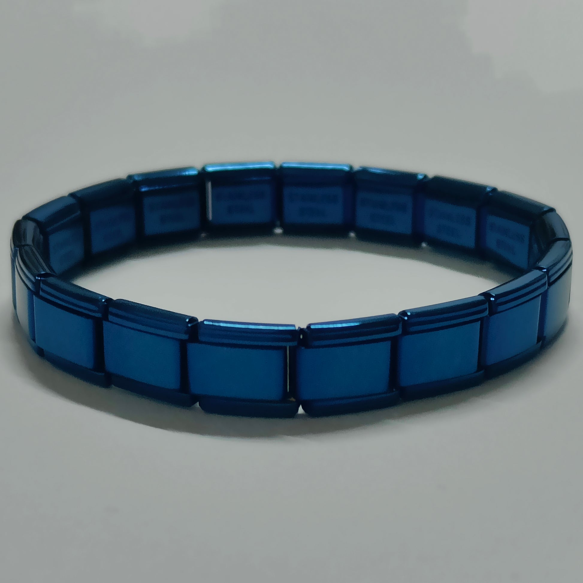 Blue Italian Charm Bracelet