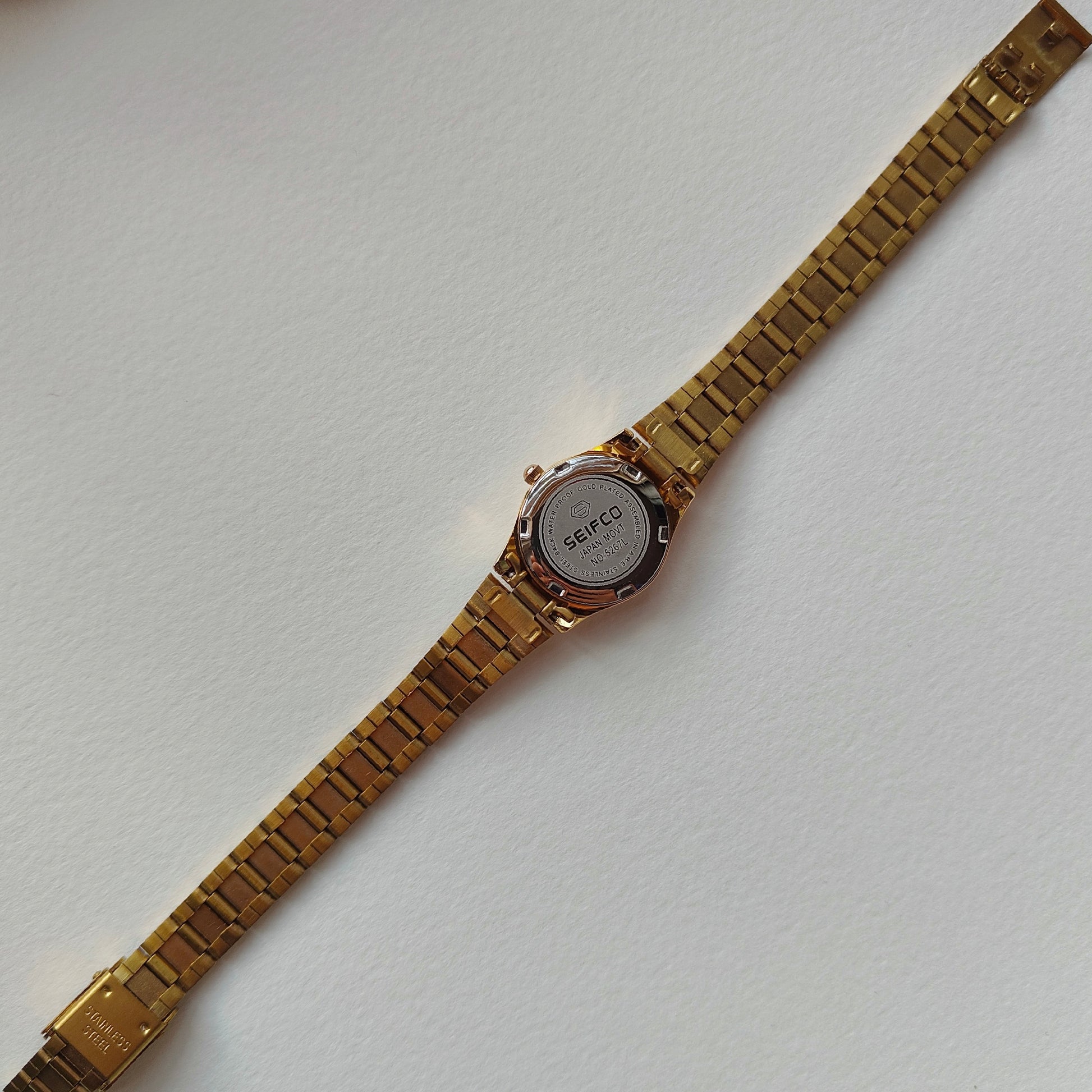 White Dial Gold Seifco Watch