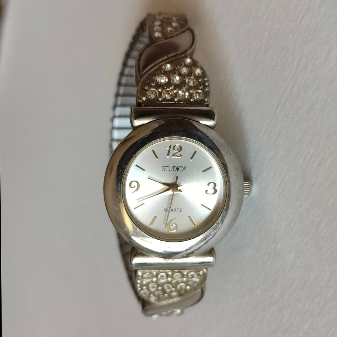 Bedazzled Bracelet Watch