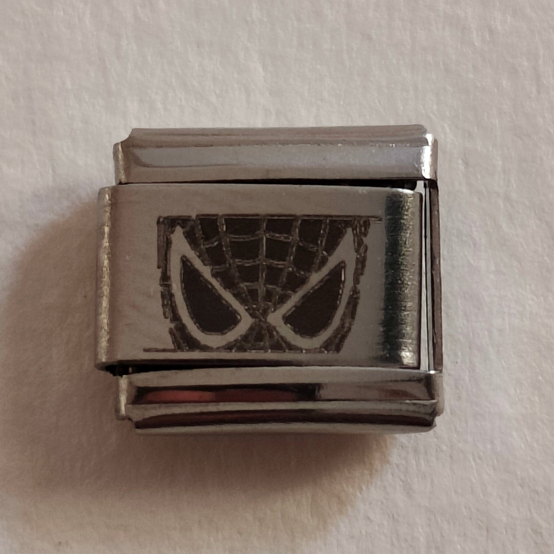 Spiderman Silver Charm
