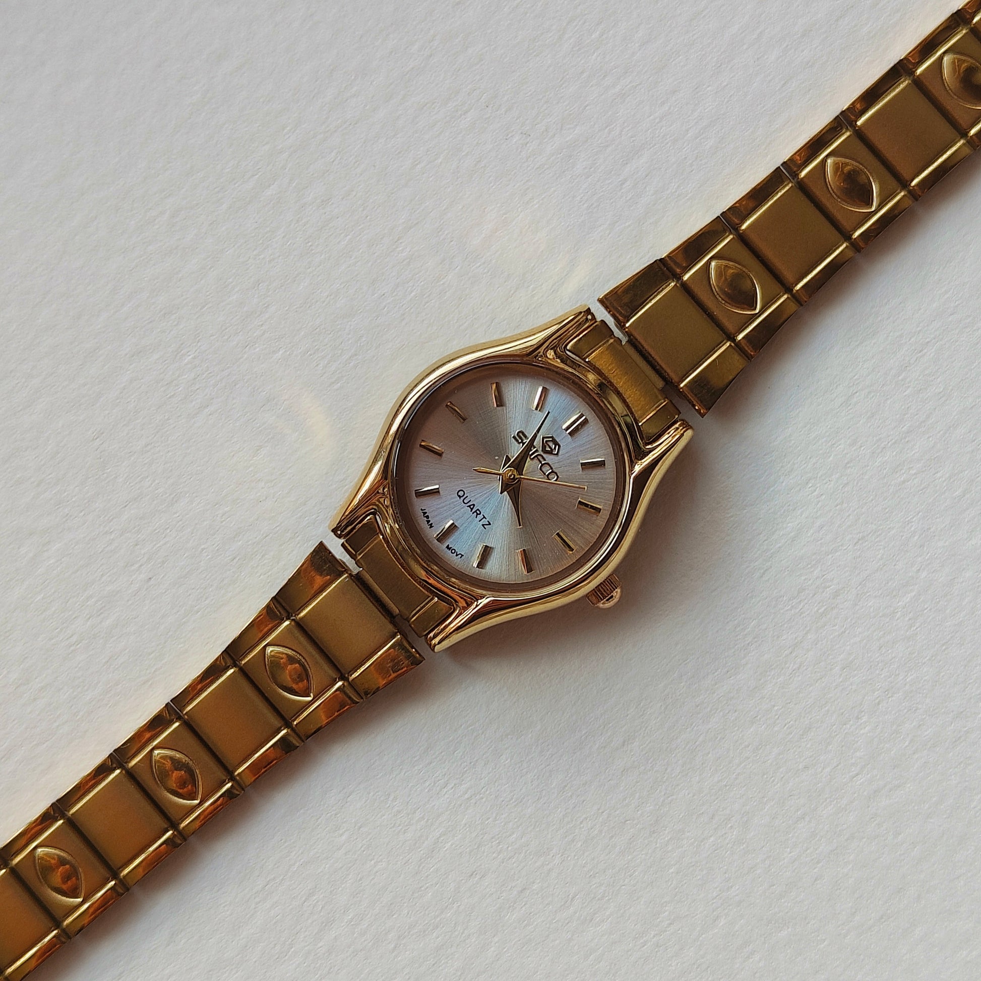 White Dial Gold Seifco Watch