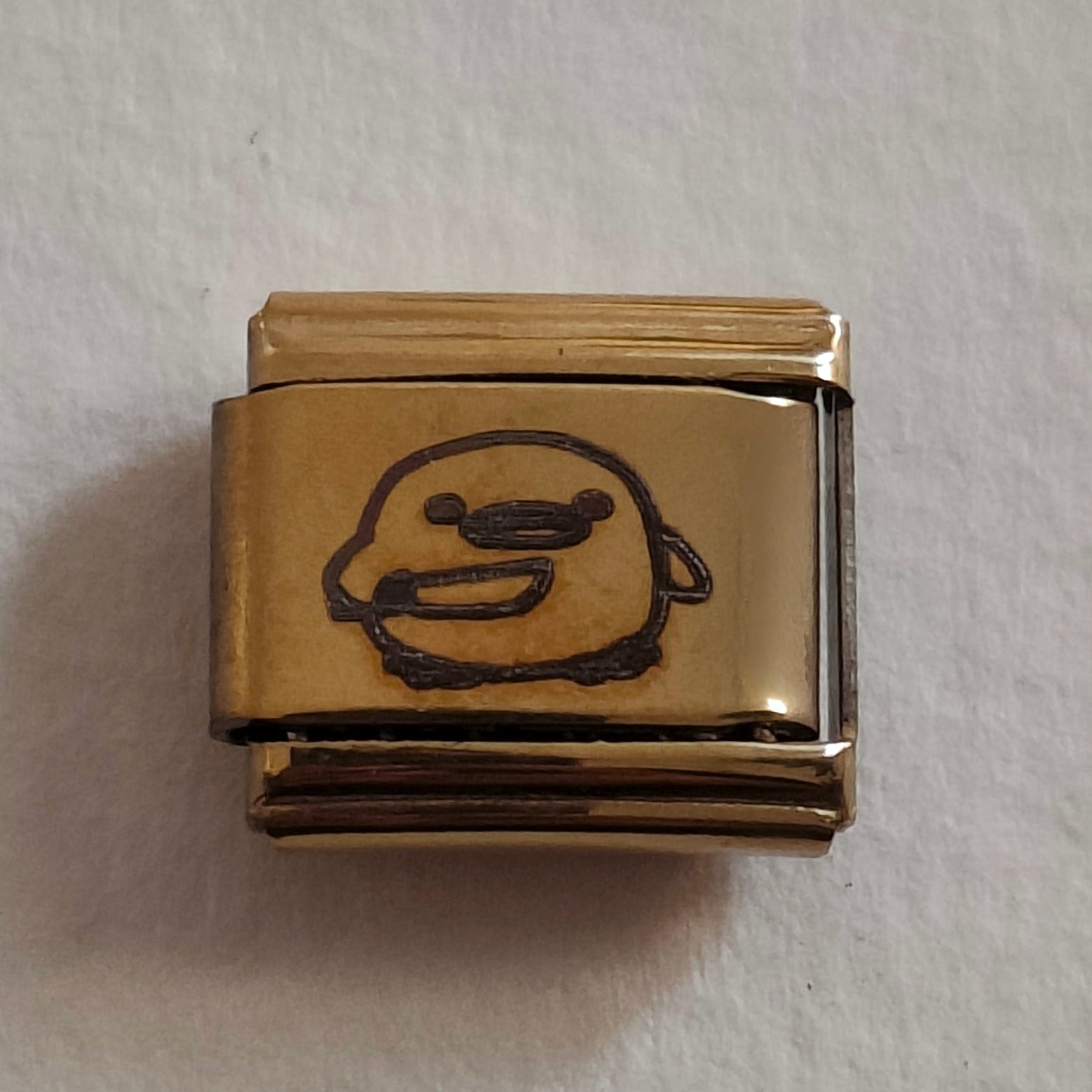Murderous Chick Gold Charm