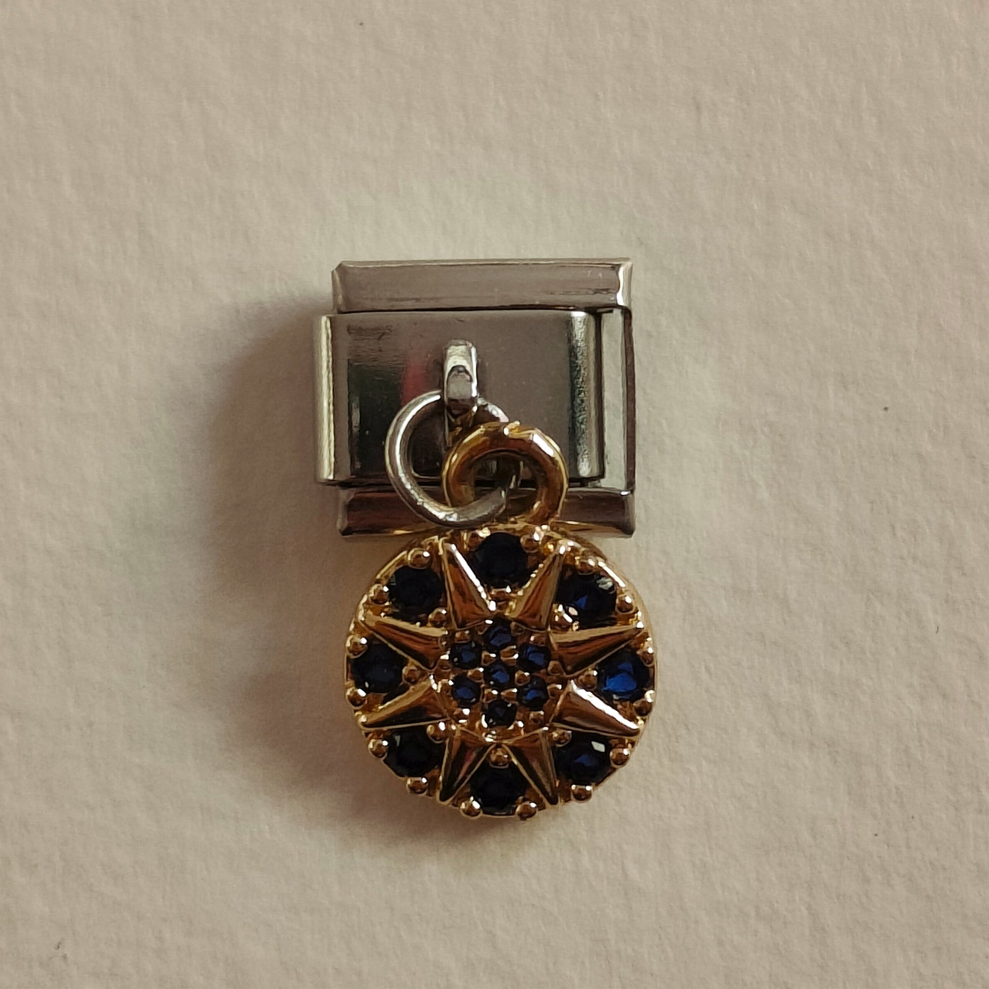 Blue Star Charm