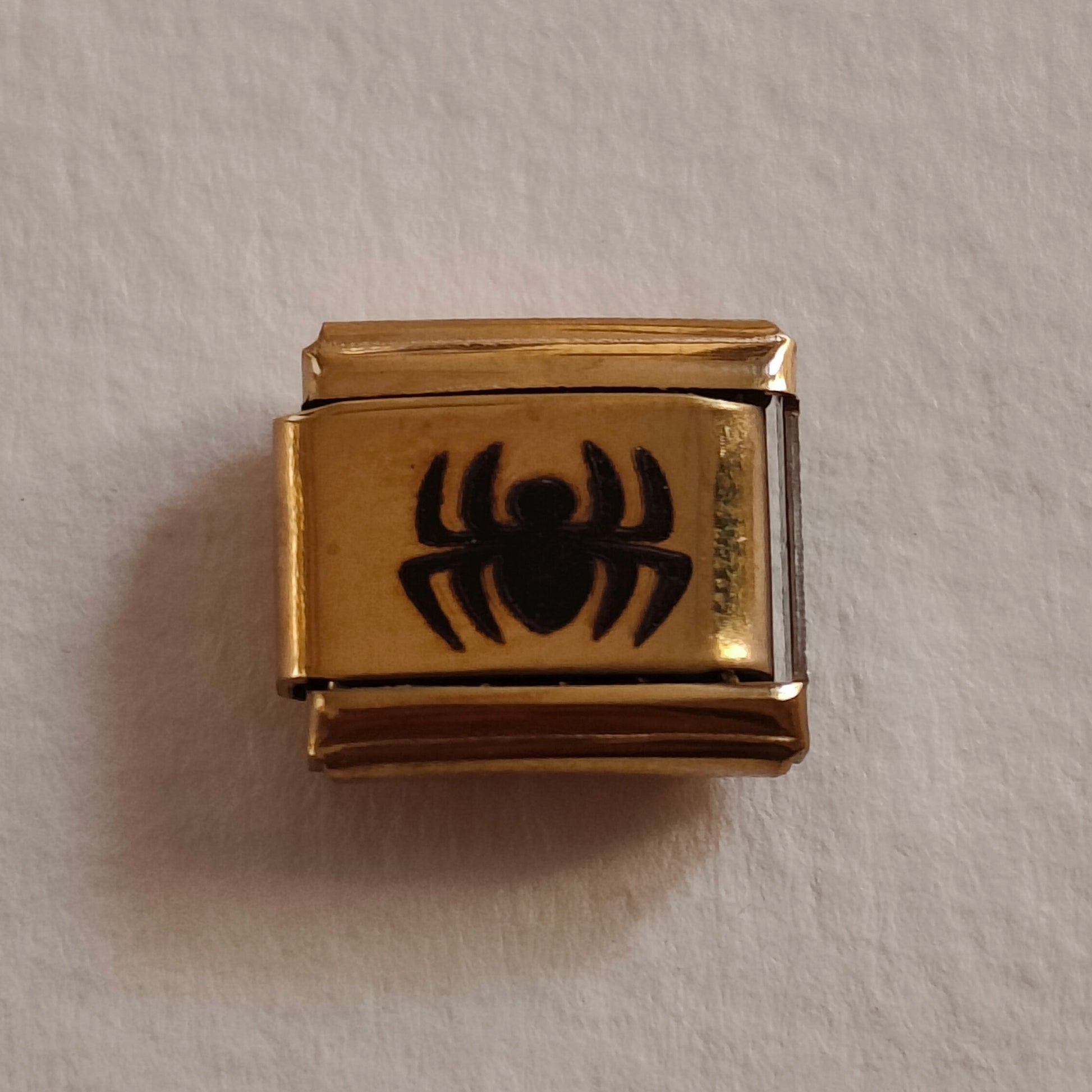 The Spiderman Spider Gold Charm