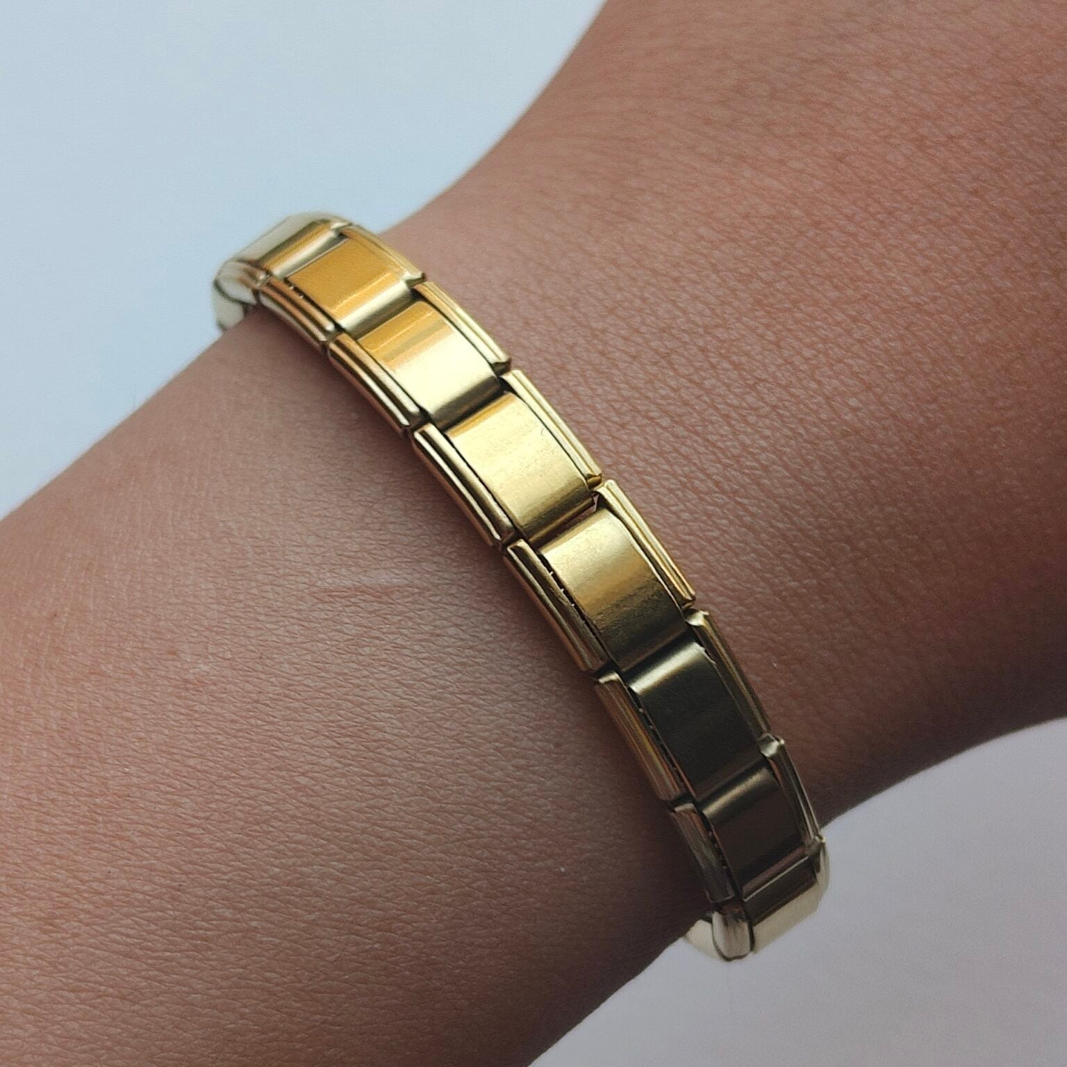 Gold Italian Charm Bracelet