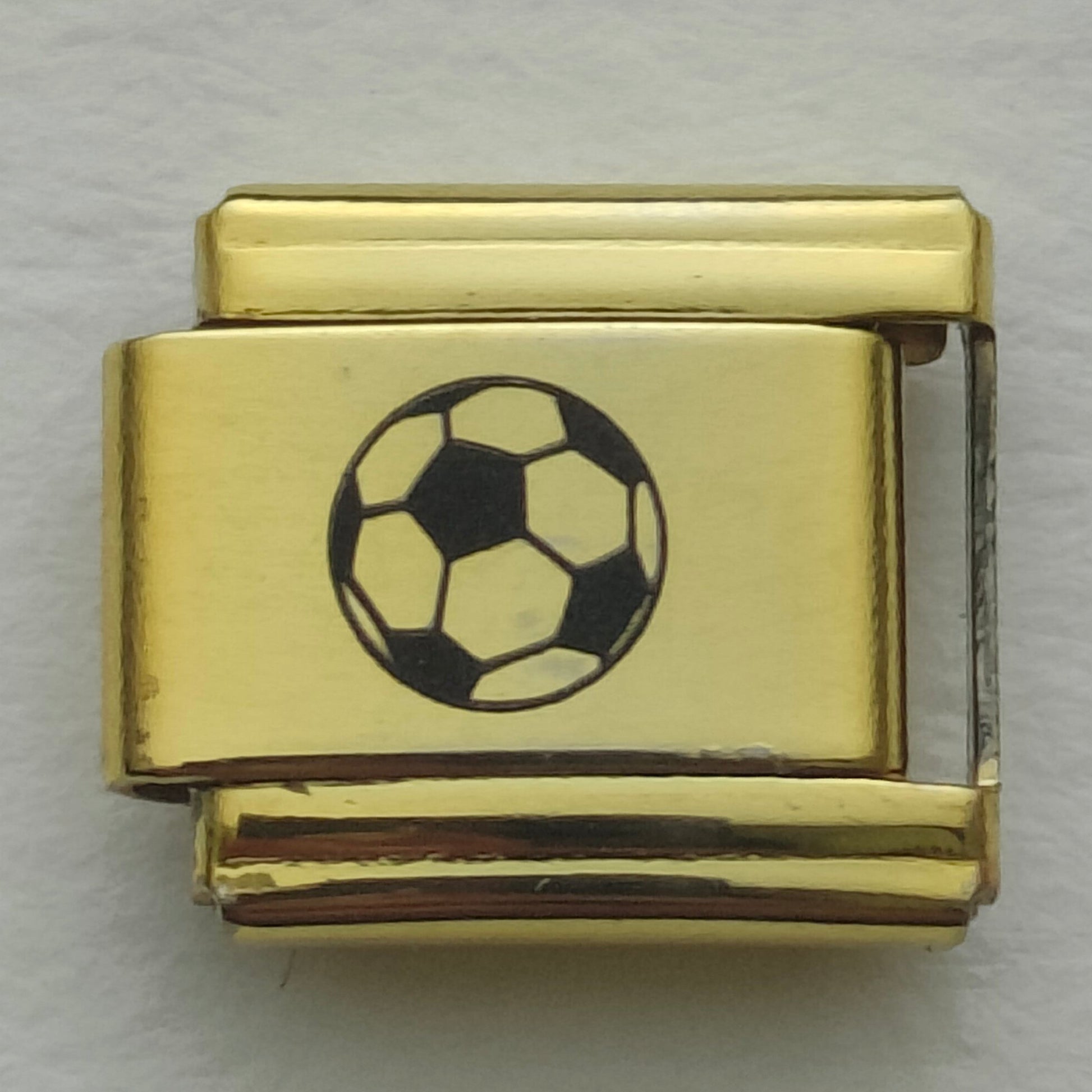 Football Gold Charm