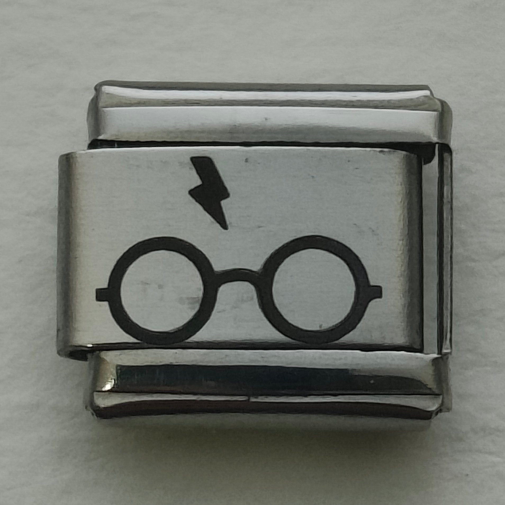 Harry Potter Glasses Silver Charm