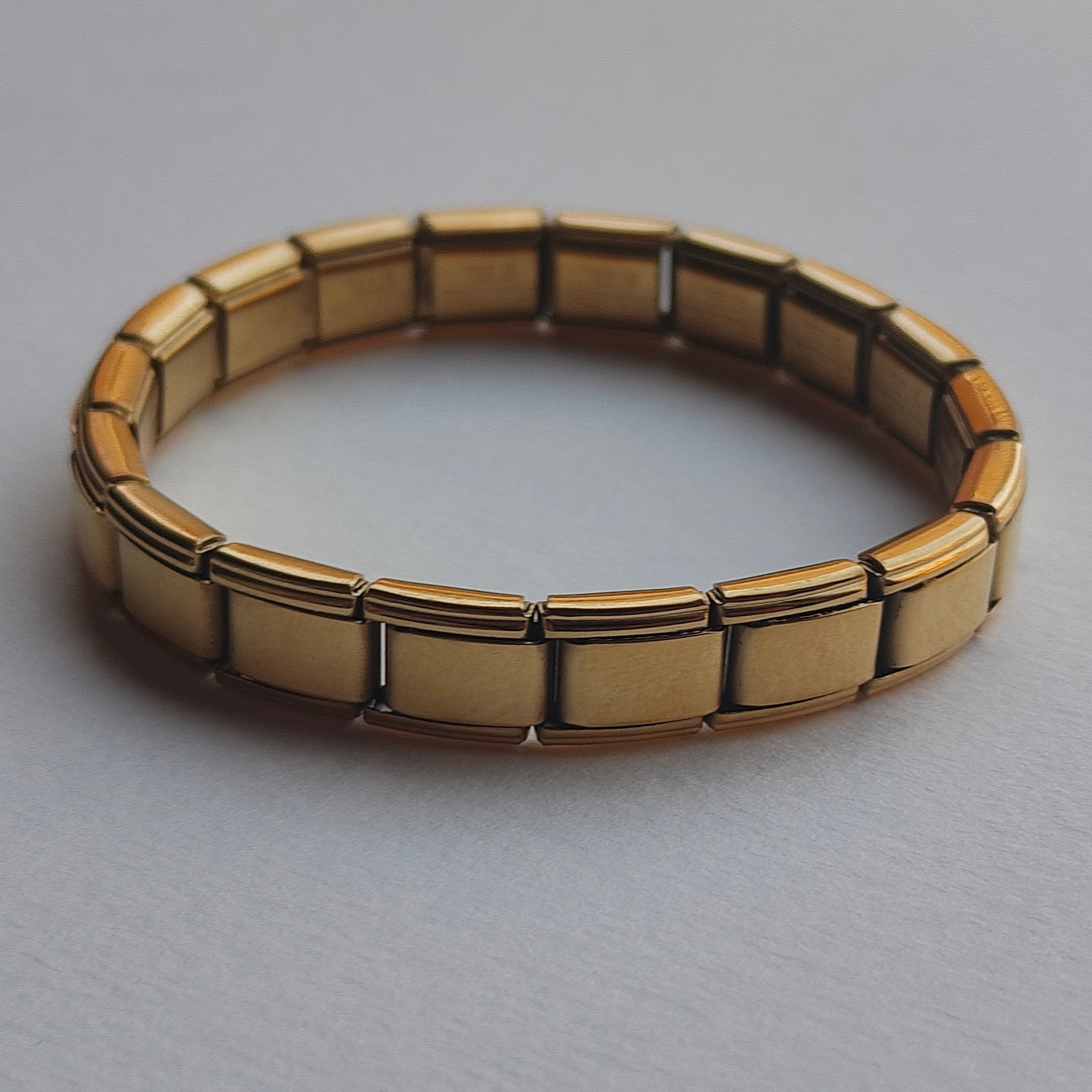 Gold Italian Charm Bracelet