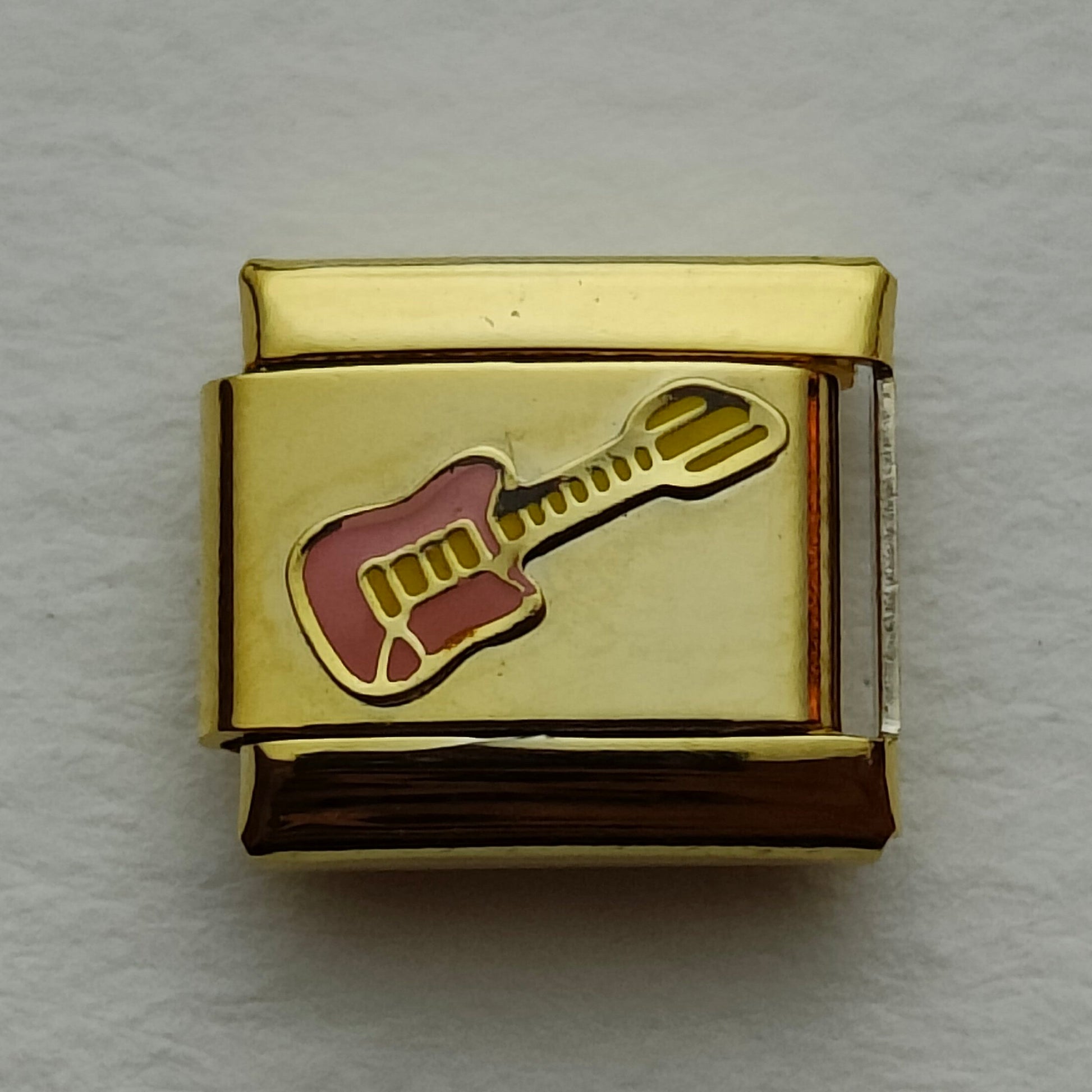 Guitar Gold Charm