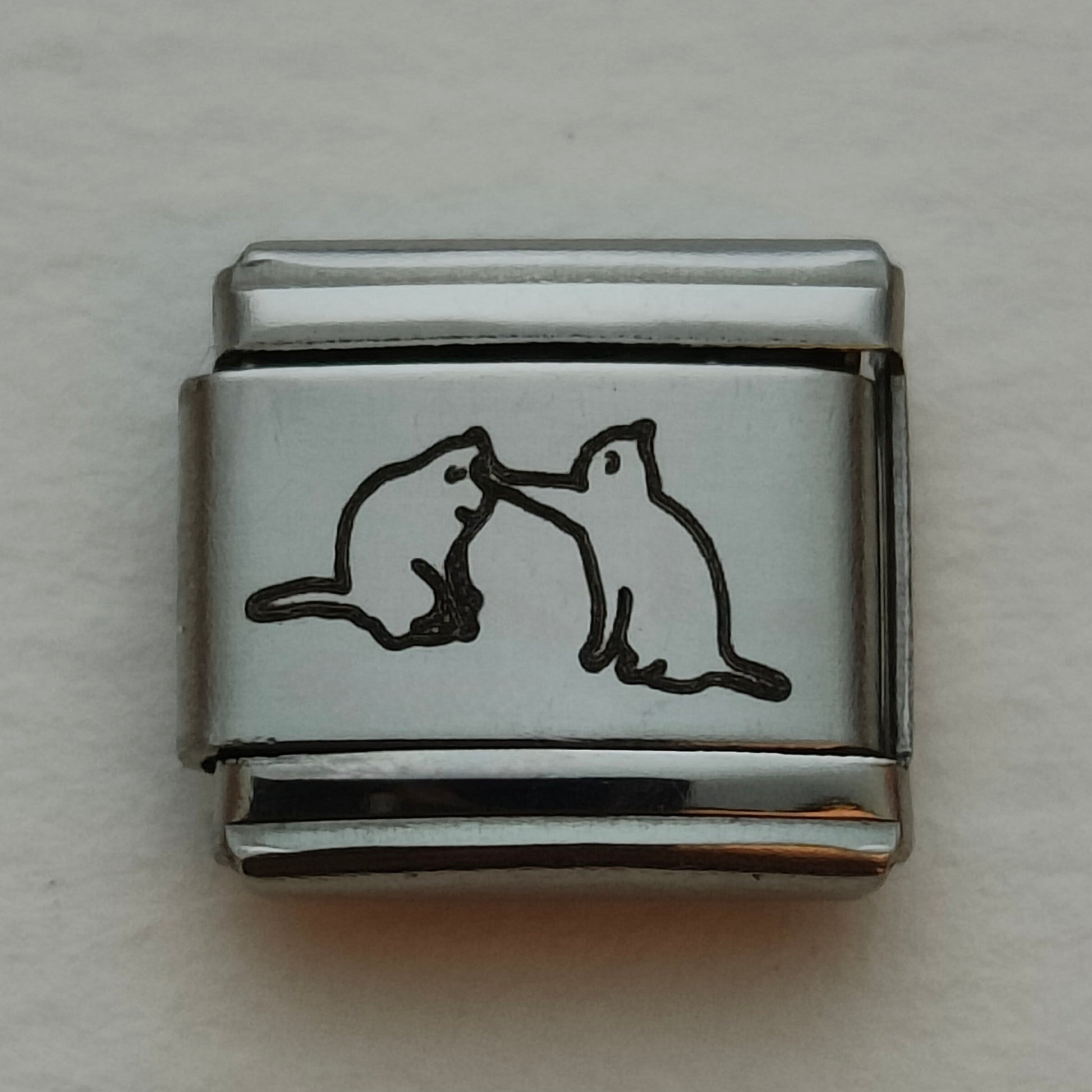 Cat Stand-off Charm