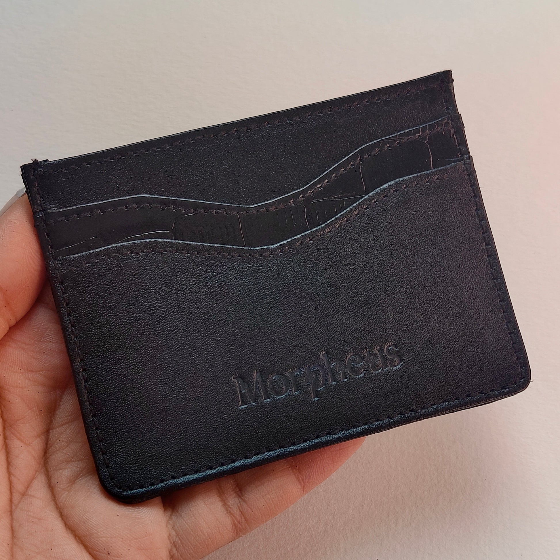 Alternating Black Cardholder