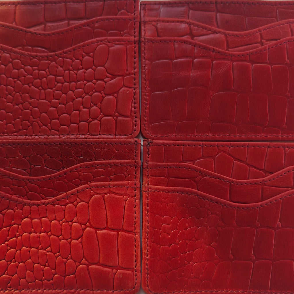 Wine Red Cardholder