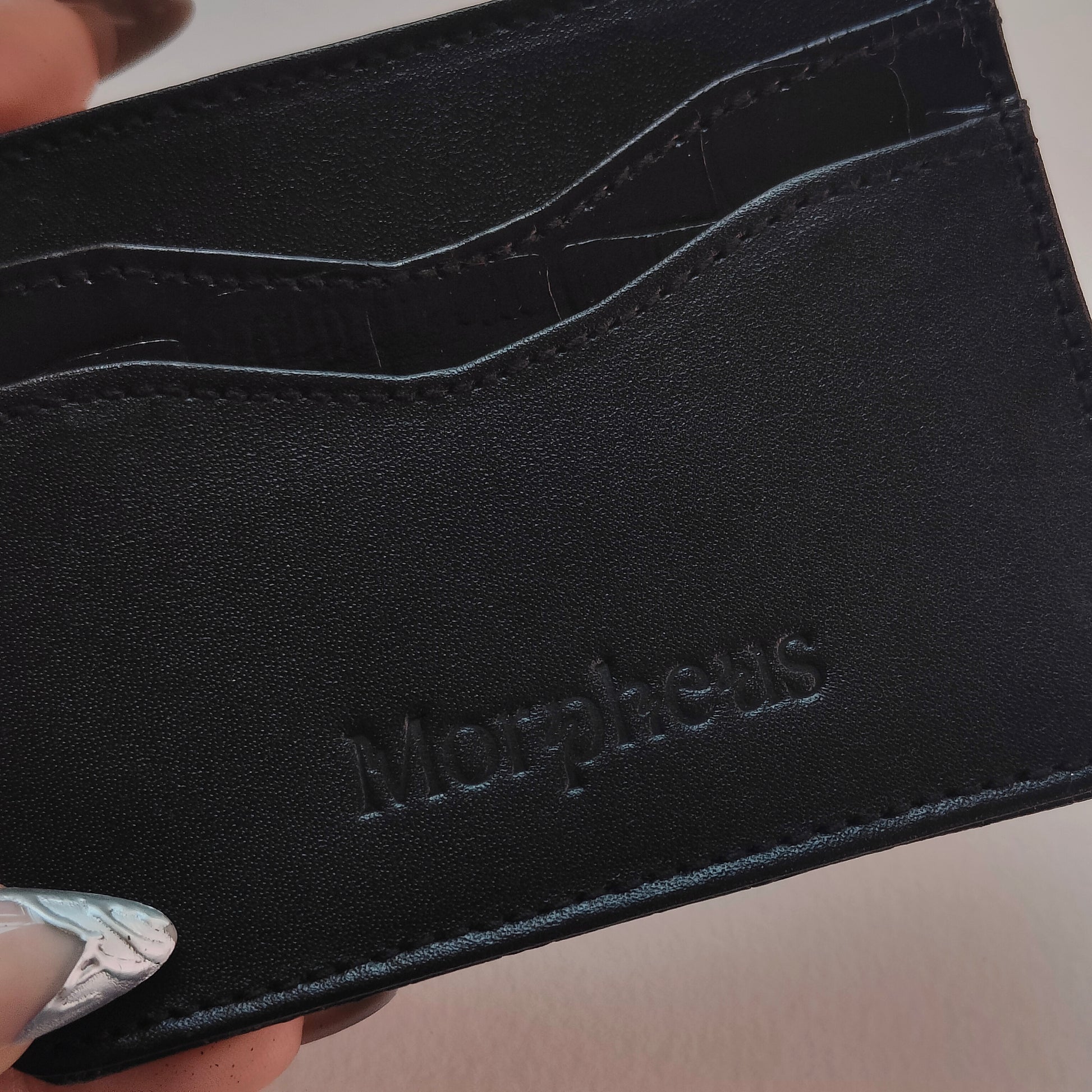 Alternating Black Cardholder