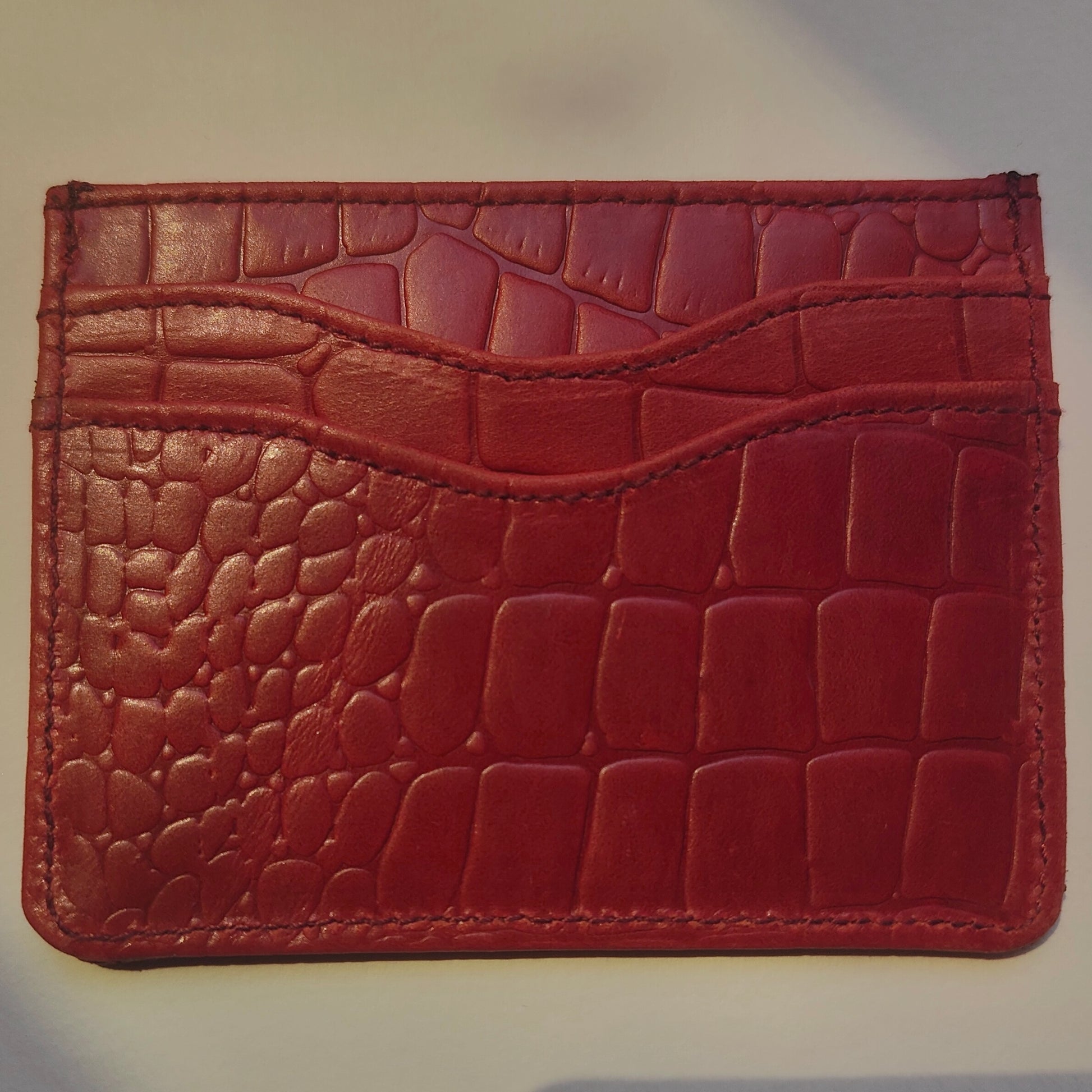 Wine Red Cardholder