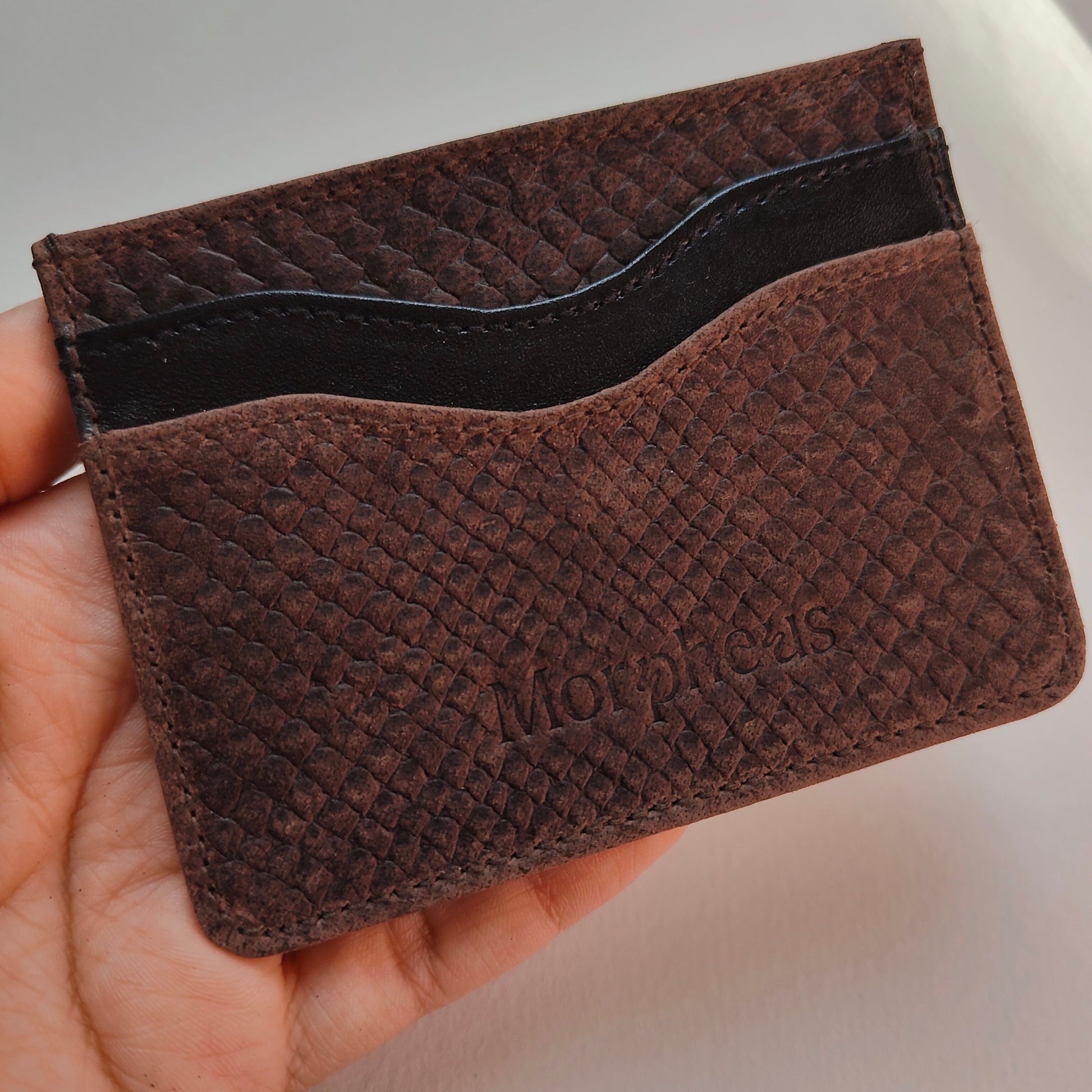 Brown X Black Cardholder