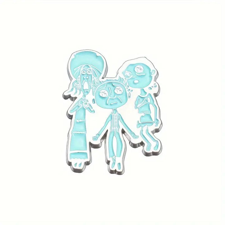 Coraline Ghost Children Pin