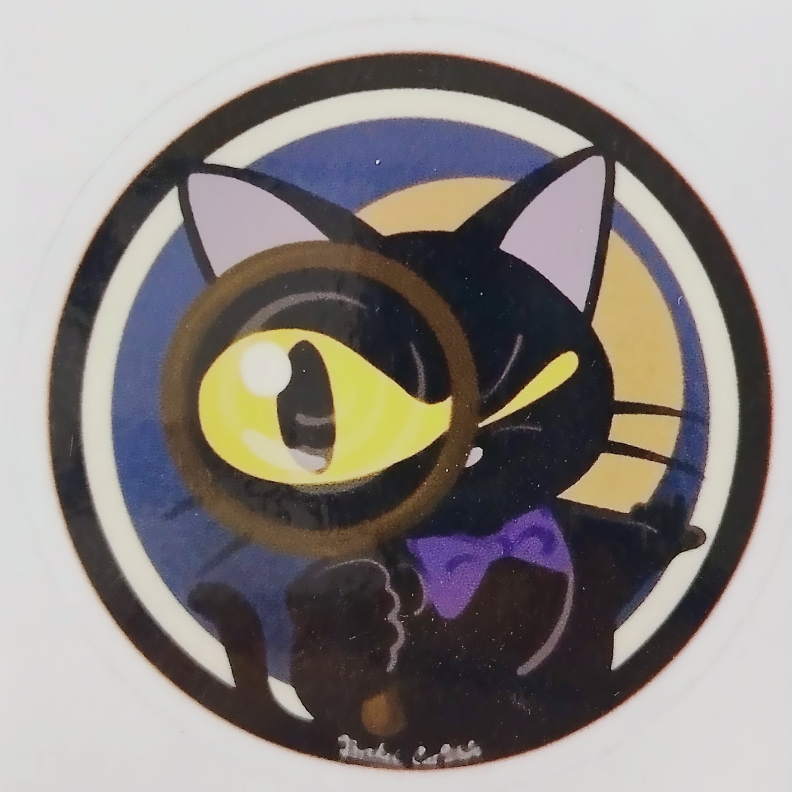Detective Cat Sticker
