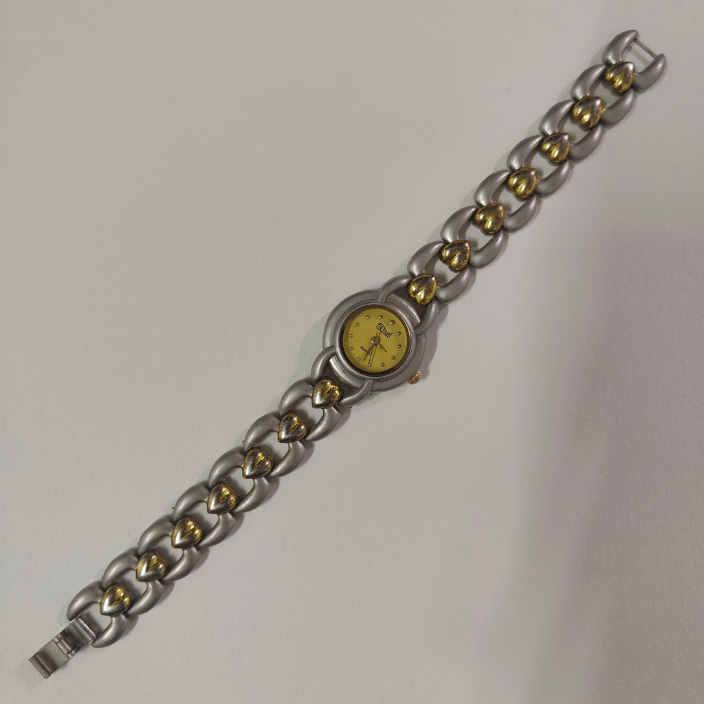 Mix Metal Hearts Watch