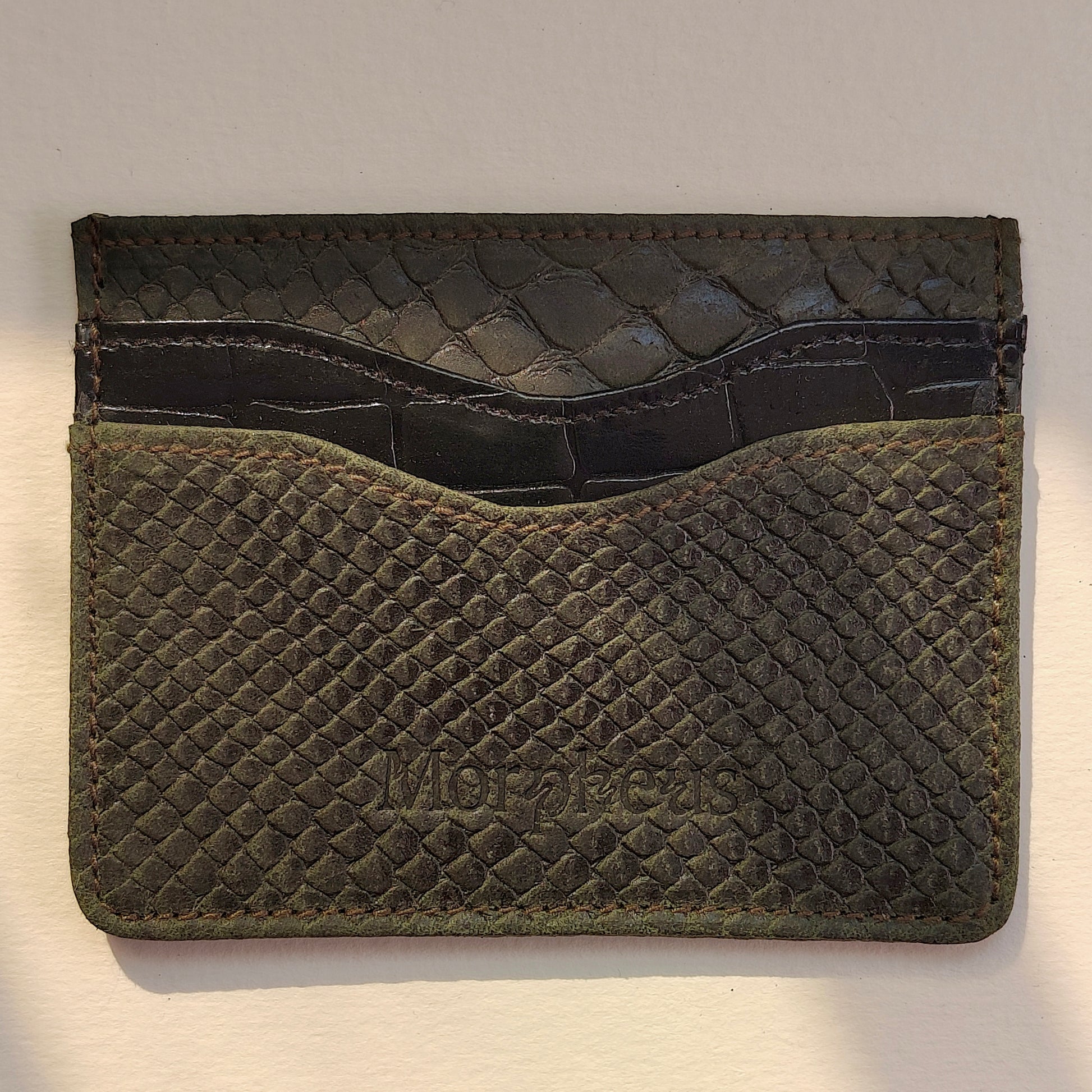 Olive X Black Cardholder