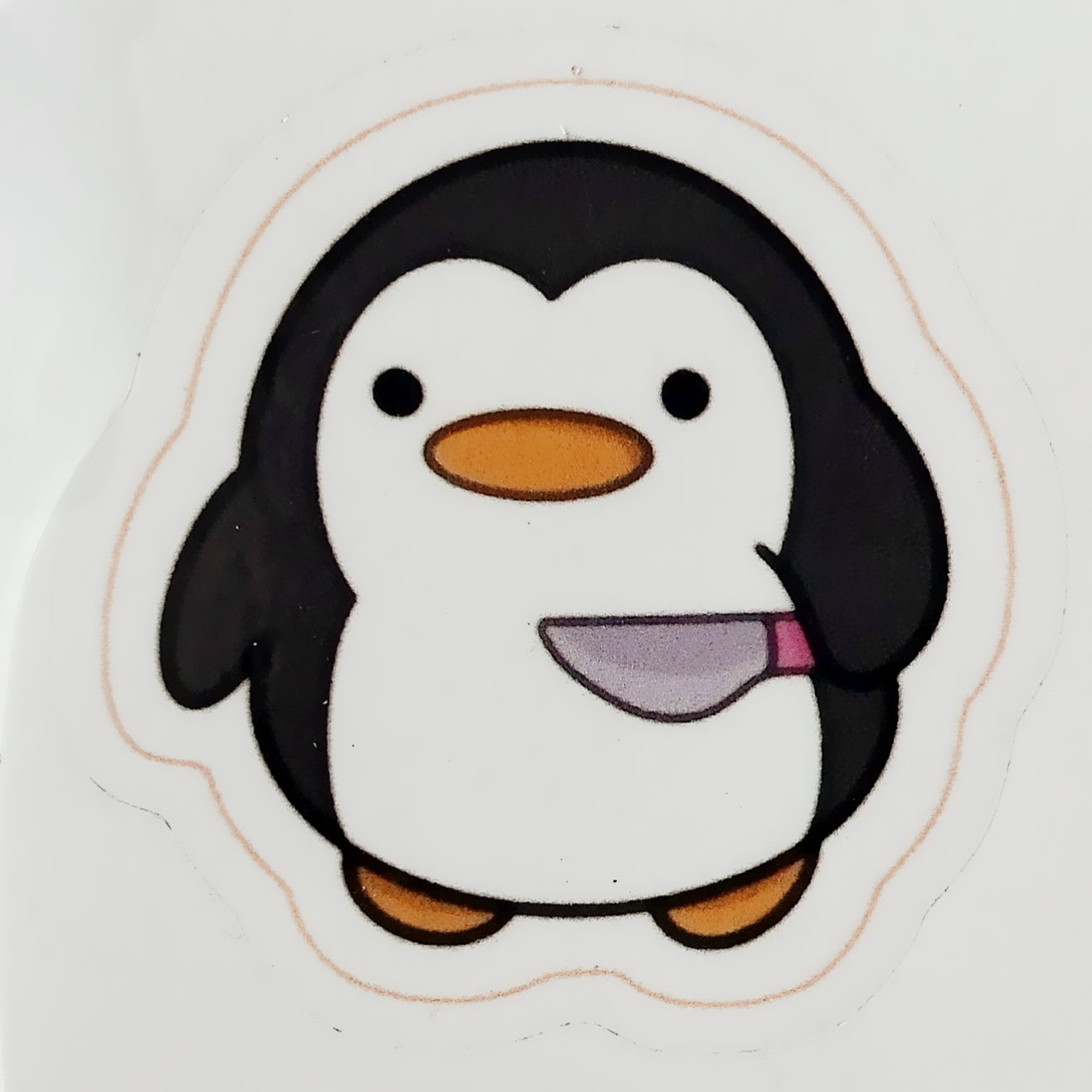 Murderous Penguin Sticker