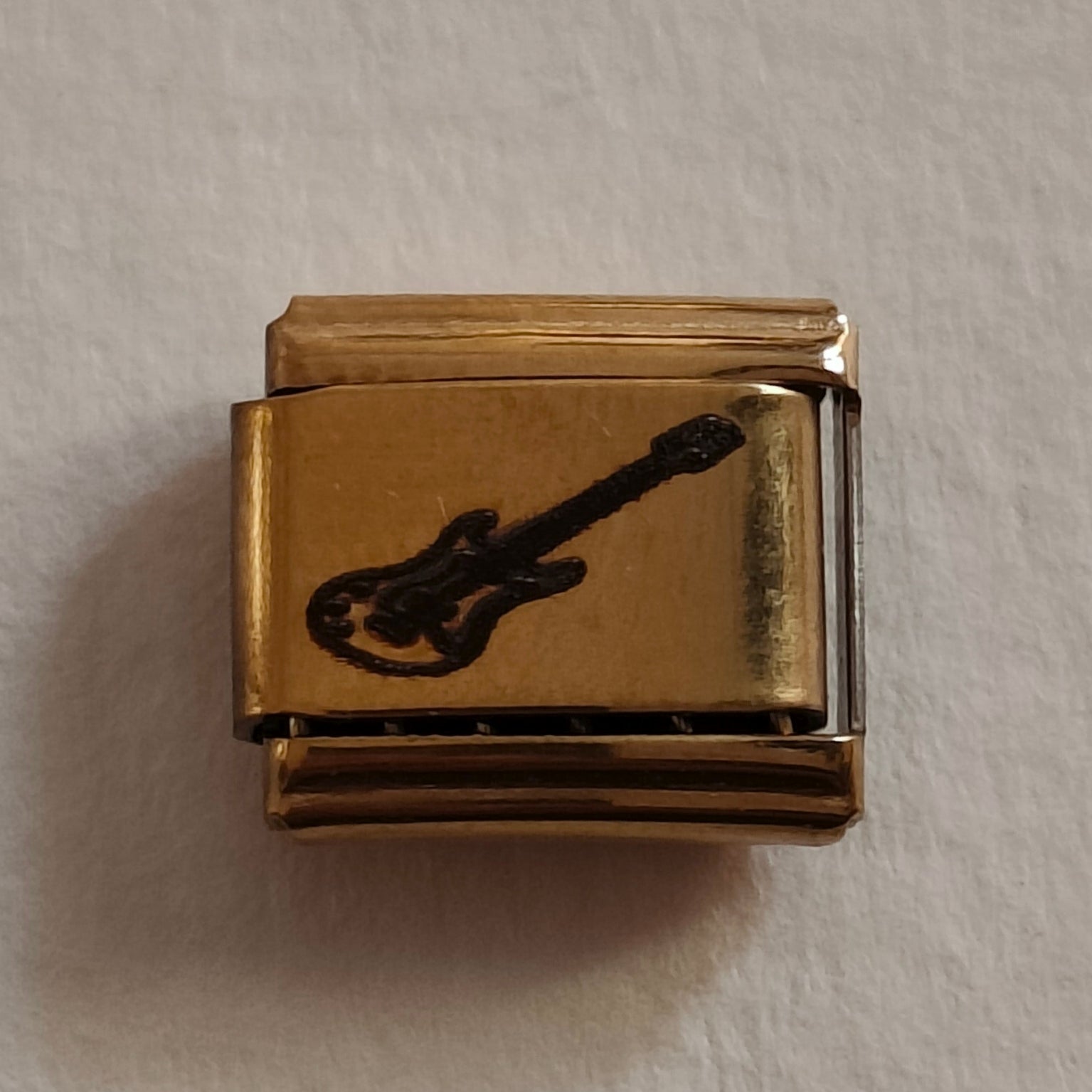 Guitar Gold Charm