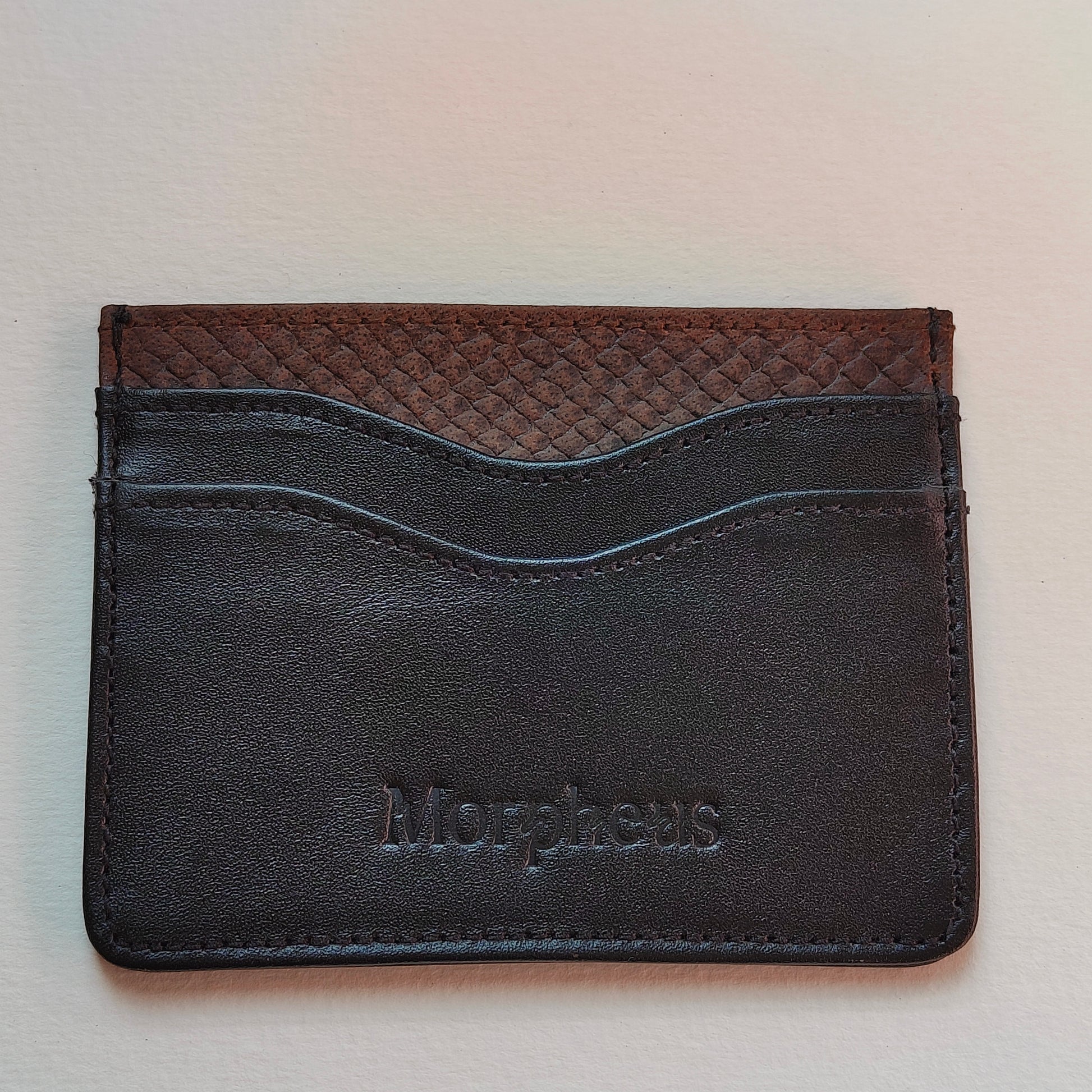 Black X Brown Cardholder