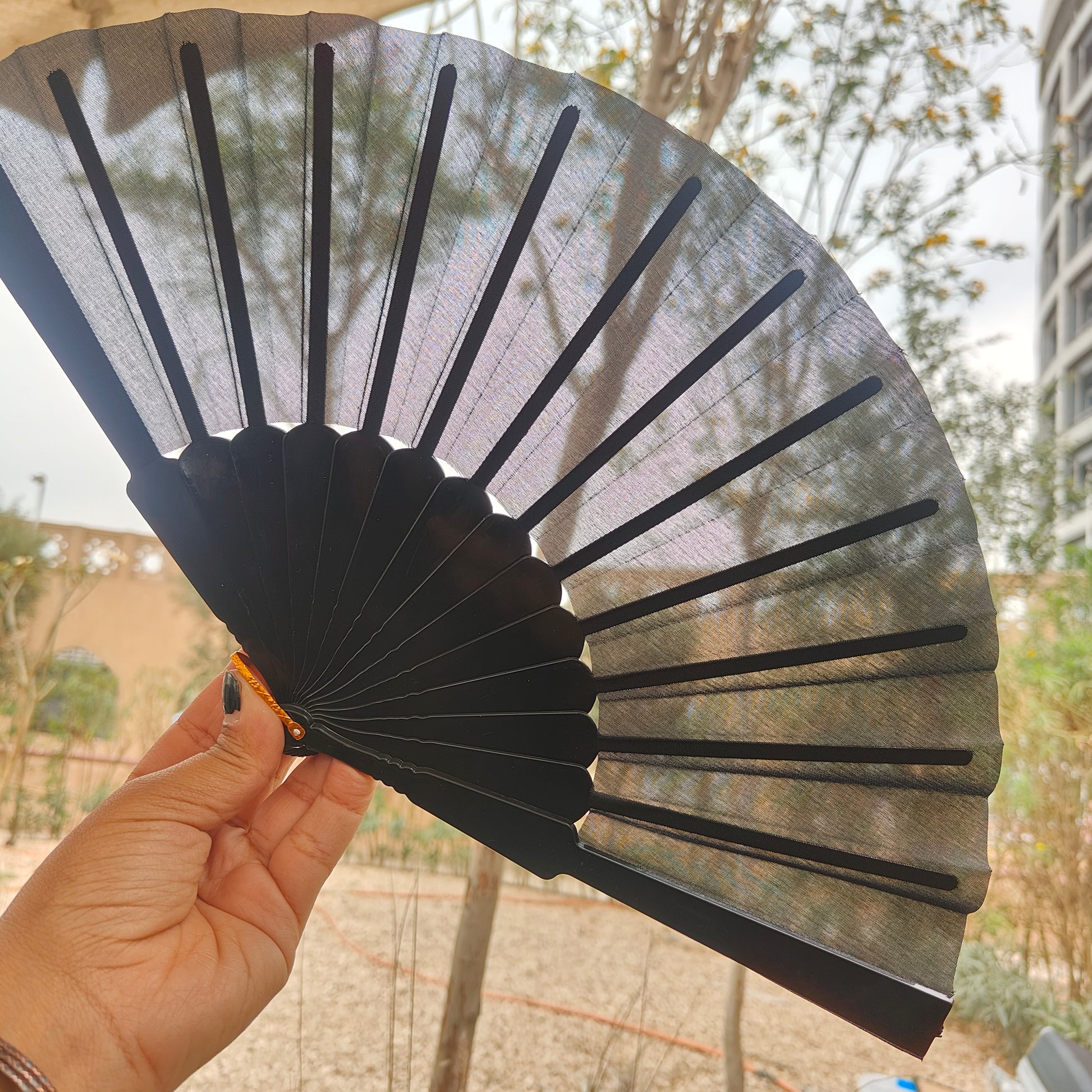 Black Hand Fan