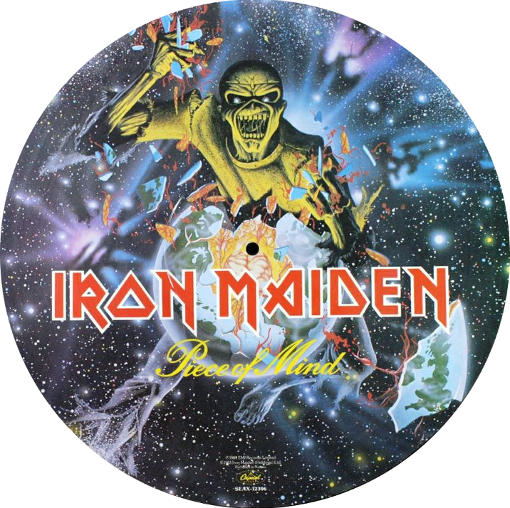Iron Maiden Button Pin