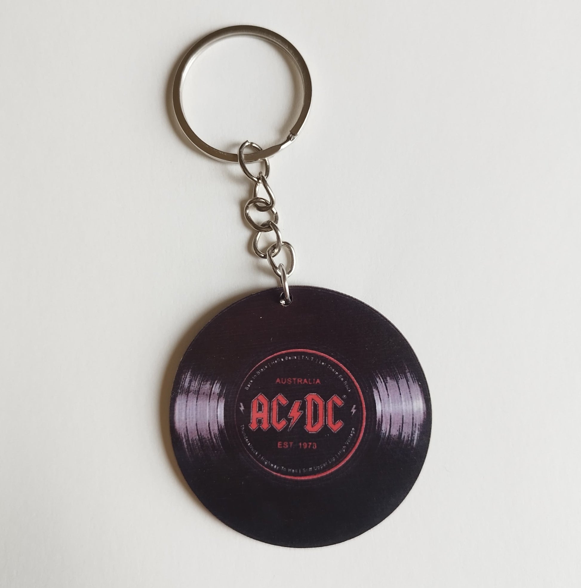 AC/DC Keychain / Bag Charm