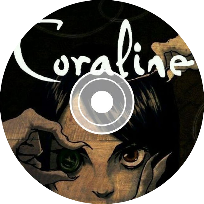 Coraline Button Pin