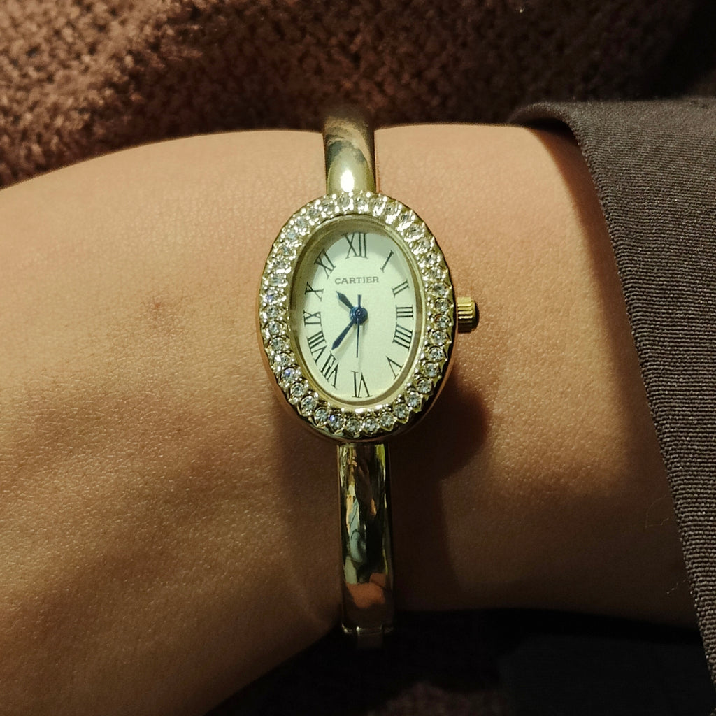 Cartier Gold Bracelet Watch