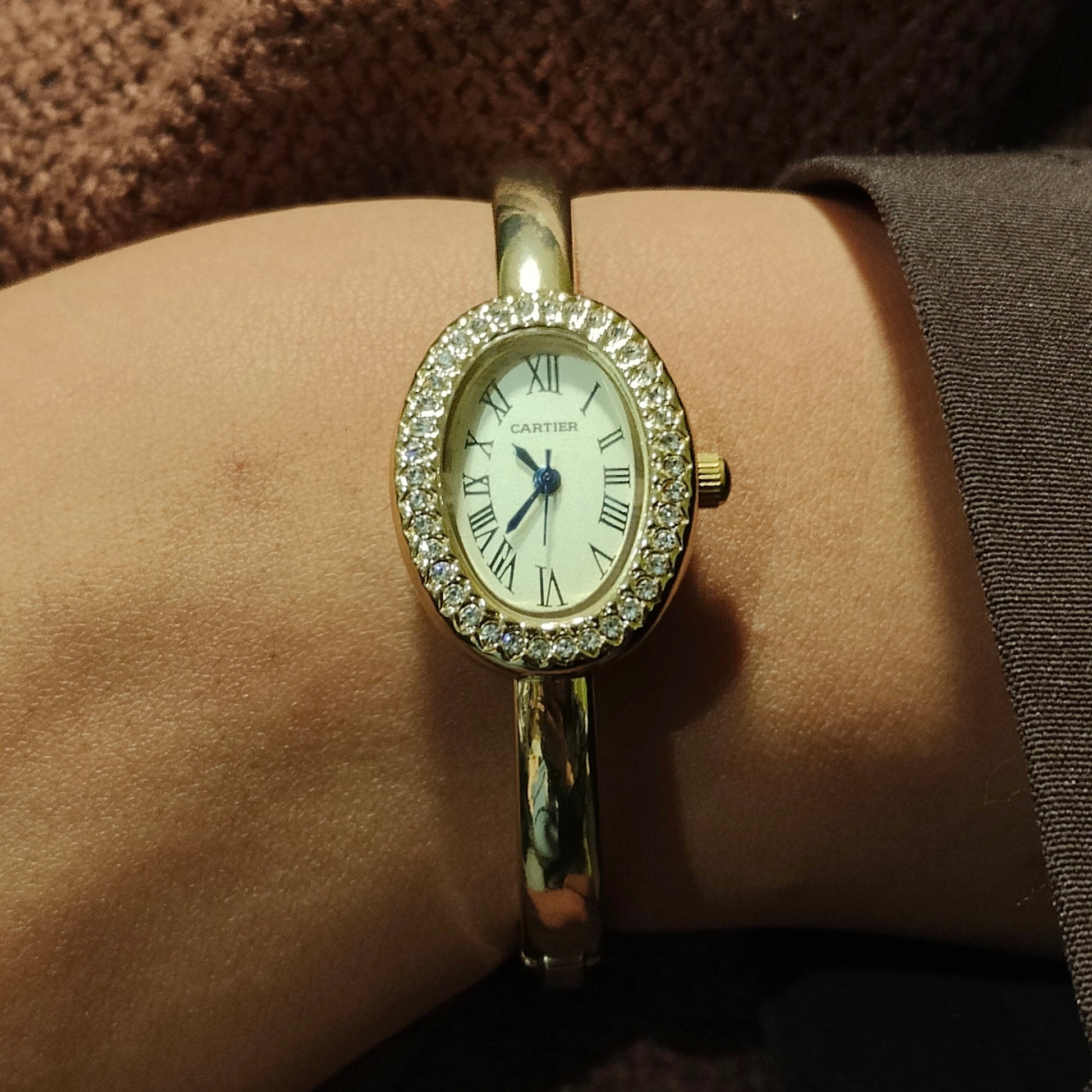 Cartier Gold Bracelet Watch