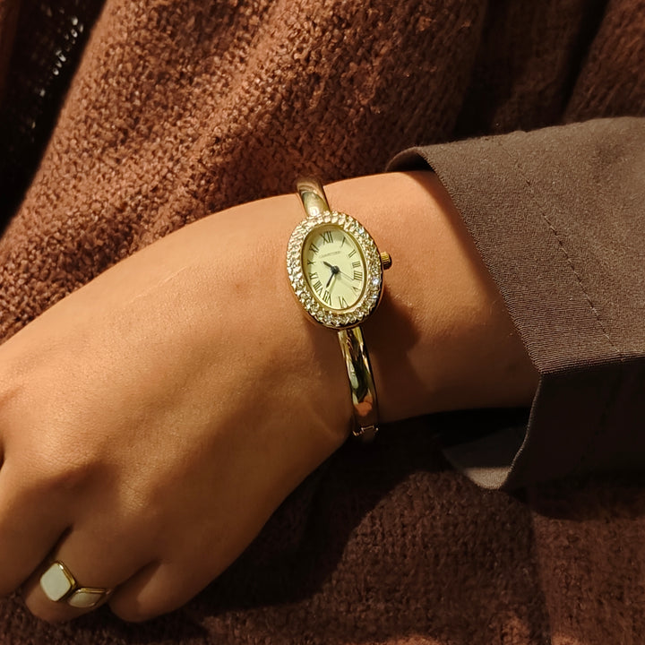 Cartier Gold Bracelet Watch