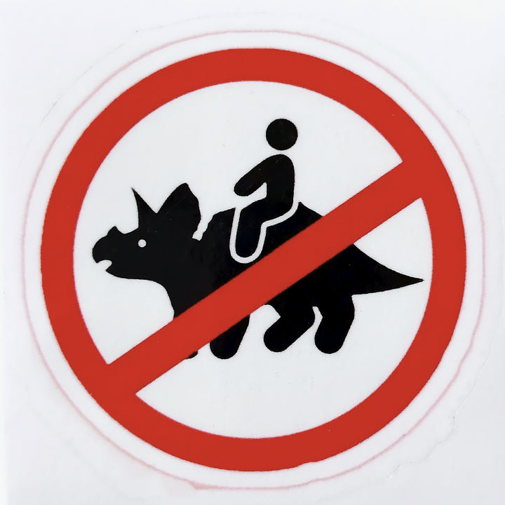 Do Not Ride Diansour Sticker