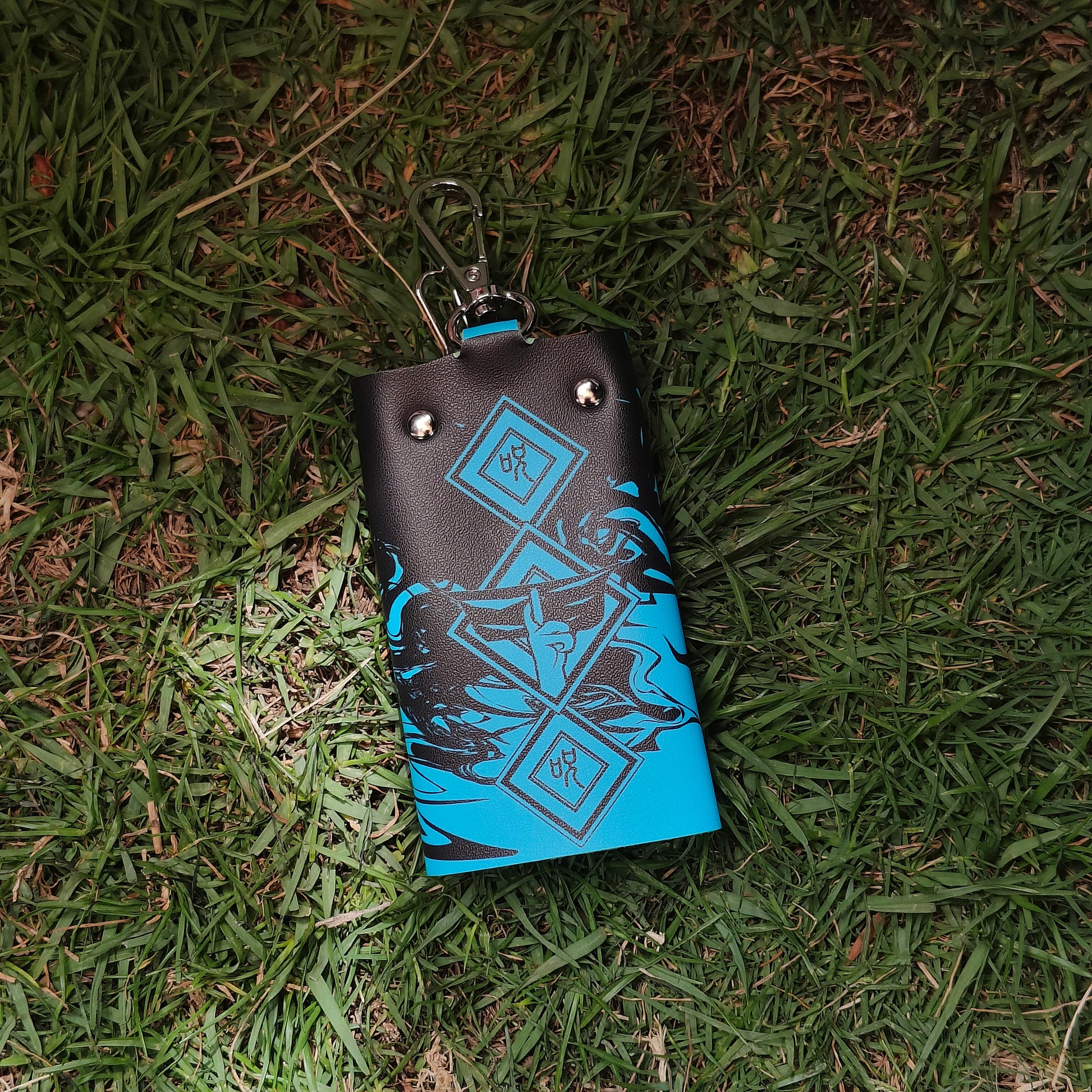 Blue key case