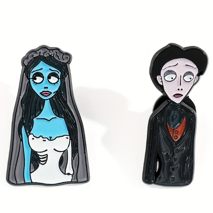 Corpse Bride Matching Pins
