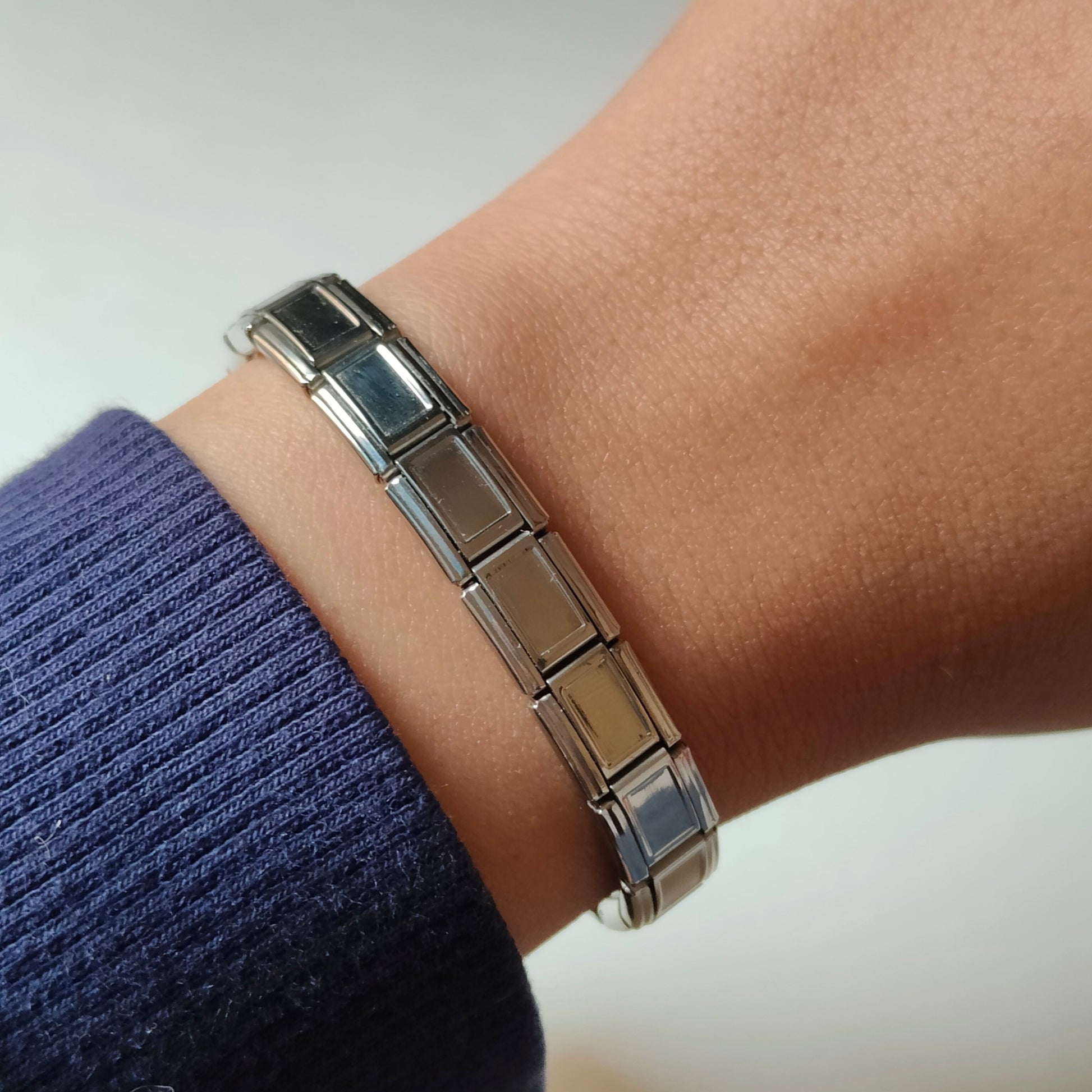 Silver Italian Charm Bracelet
