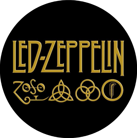 Led Zeppelin Button Pin