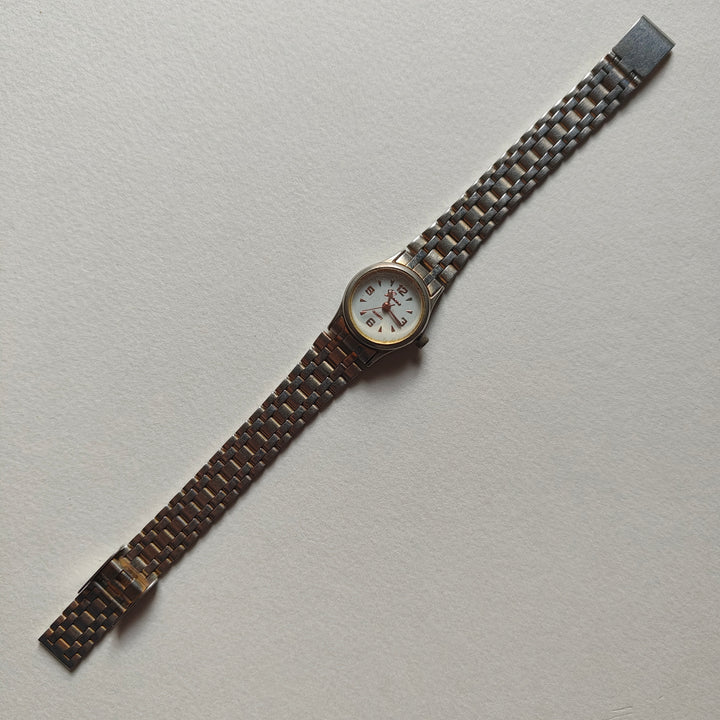 Round Silver Watch