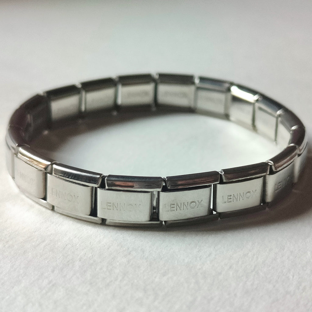 Silver Italian Charm Bracelet