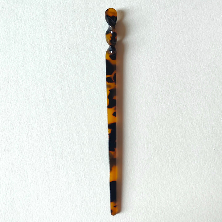 Caramel Leopard Hair Pin