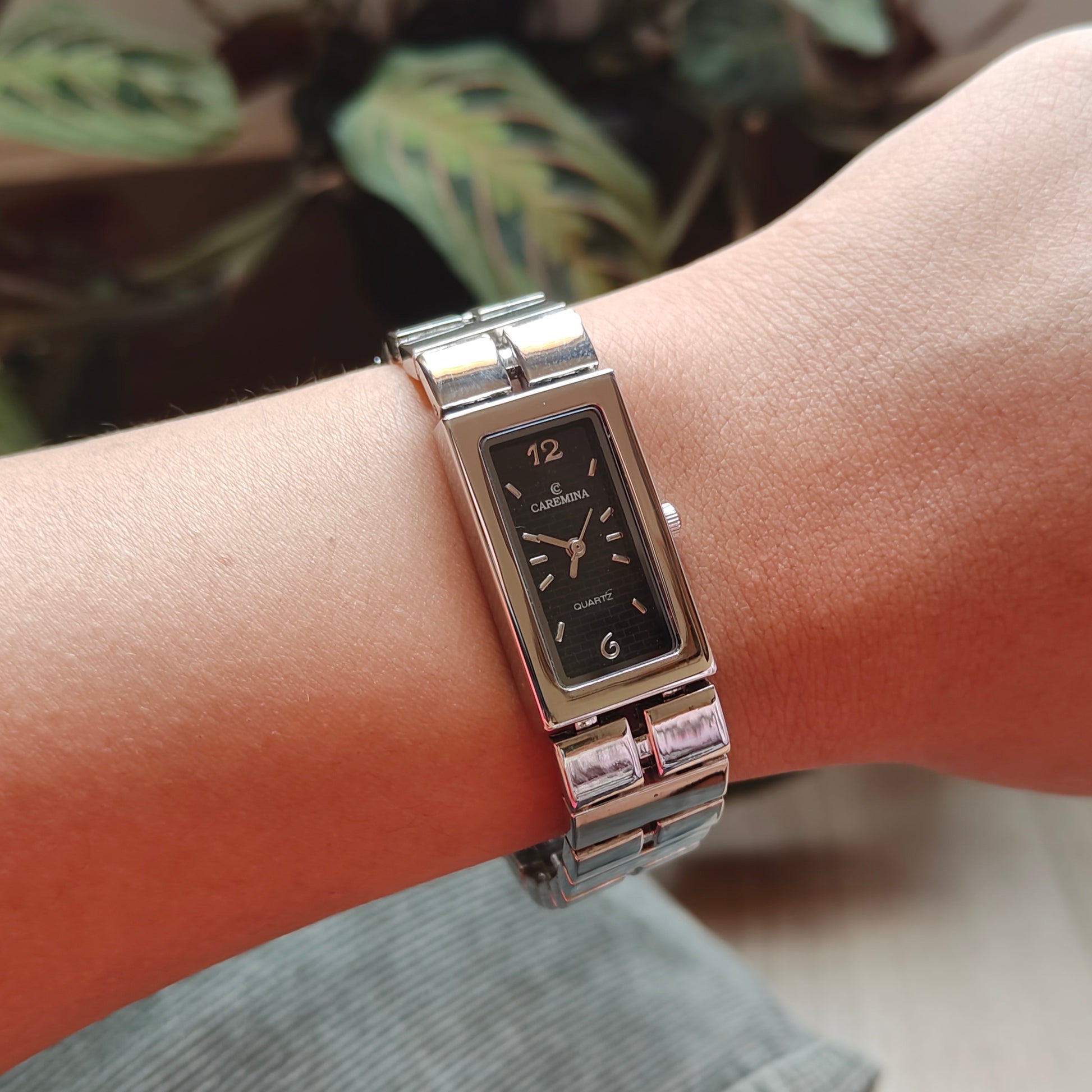 Black Dial Minimalist Watch