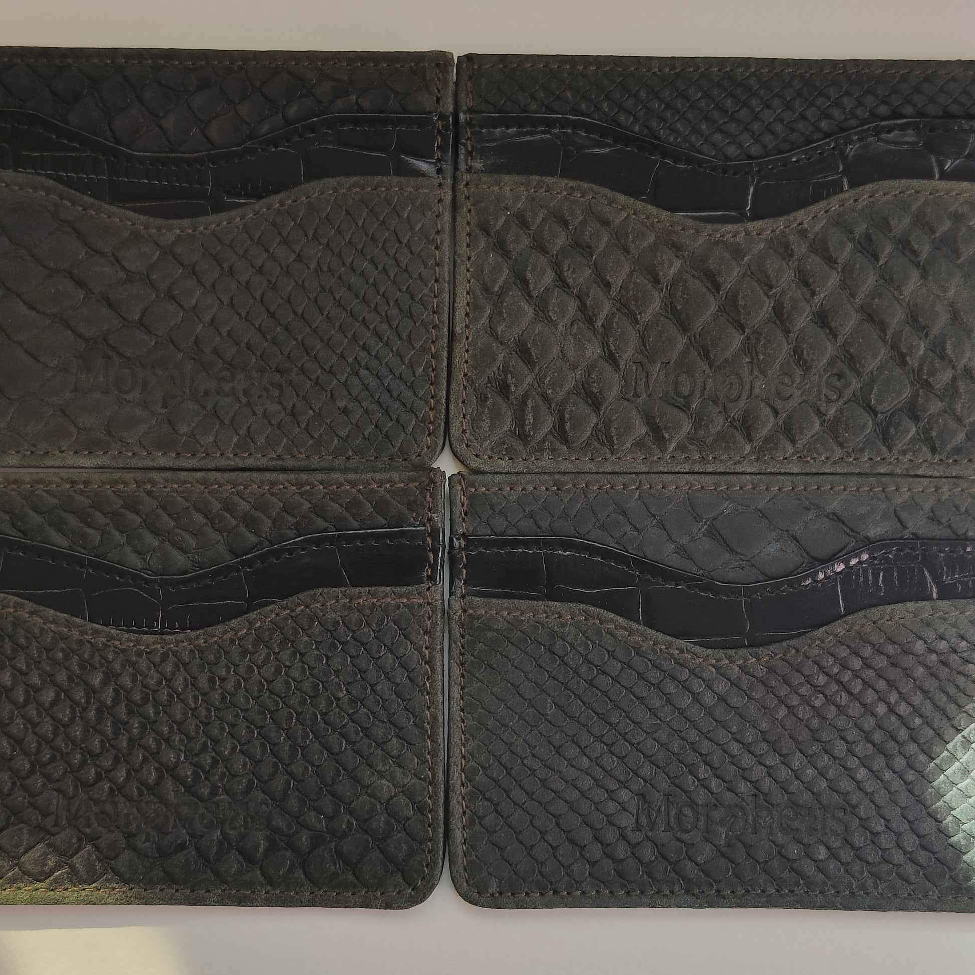 Olive X Black Cardholder