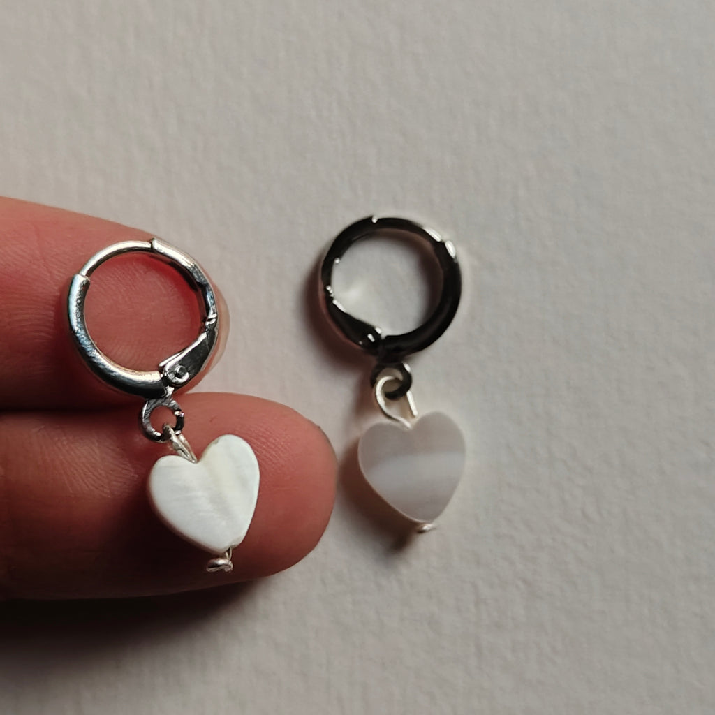 The Heart Shell Earrings