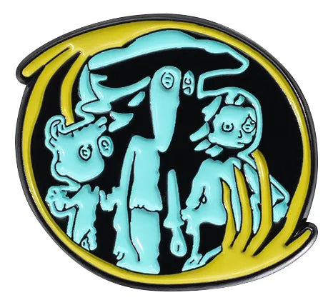 Coraline Ghost Children Pin (2)