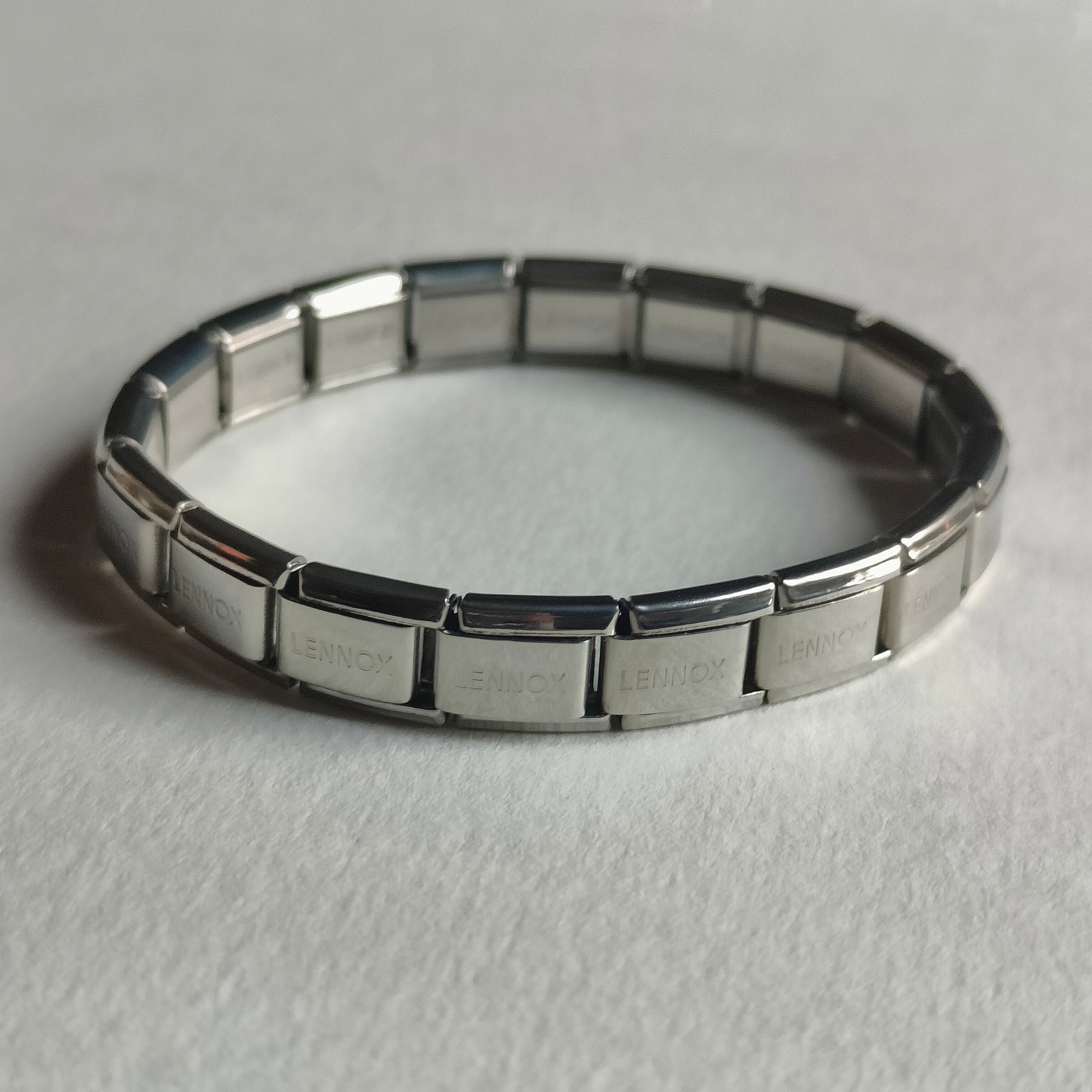 Silver Italian Charm Bracelet