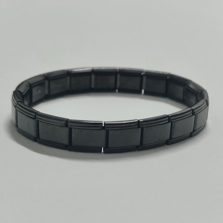 Black Italian Charm Bracelet